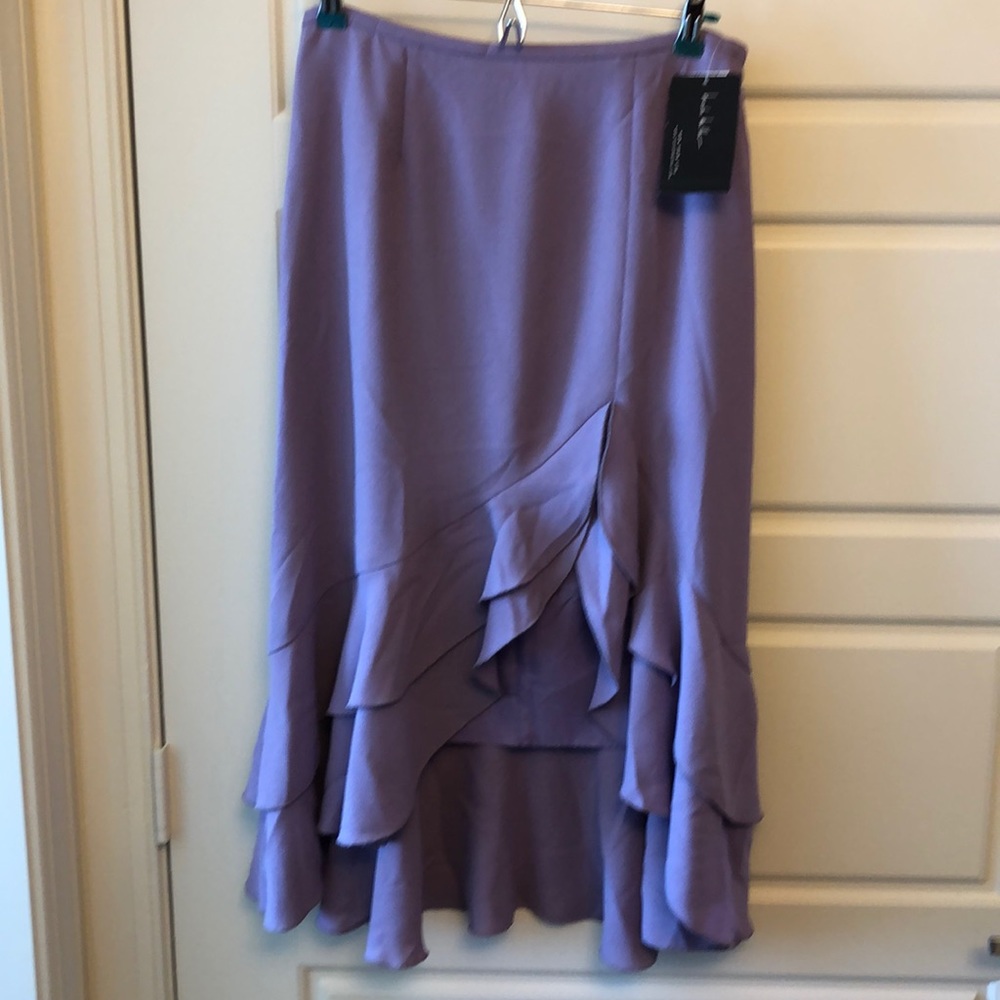 NWT Lavender Nicole Miller skirt